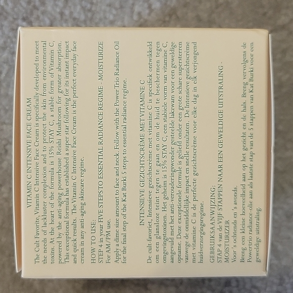 NEW Kat Burki Vitamin C Intensive Face Cream - Picture 2 of 5